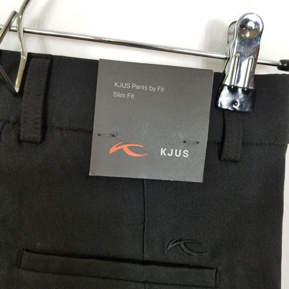 KJUS Women Ikala 7/8 Pants Sz 2XS Black High Rise Stretch Athletic Golf Outdoor - Picture 5 of 9